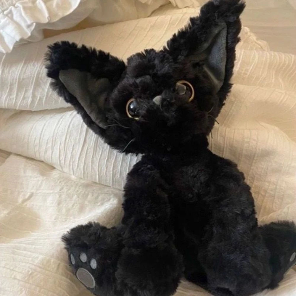 Cute Black Cat Plush