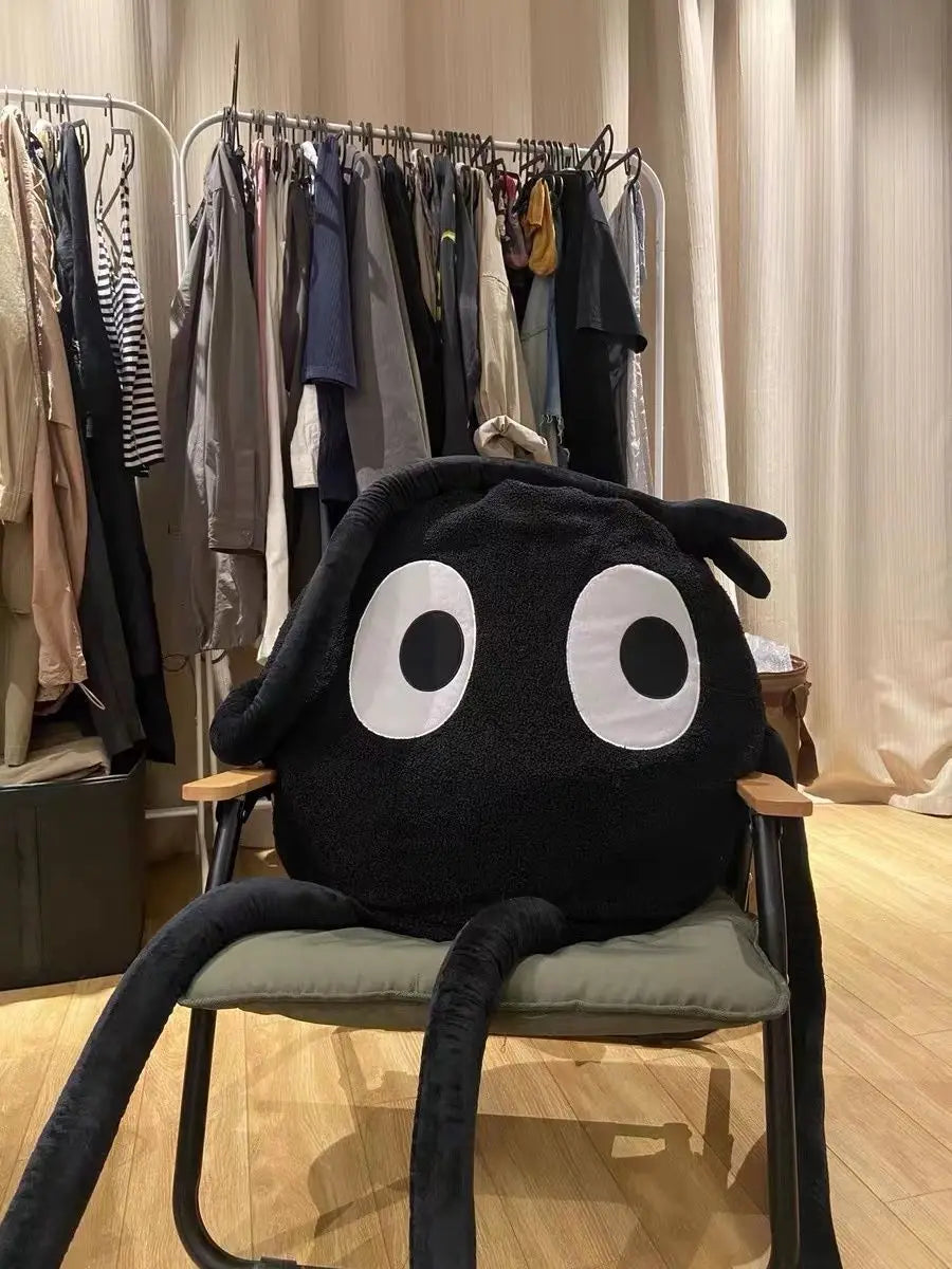 Cushion Black Coal Ball Doll Sofa