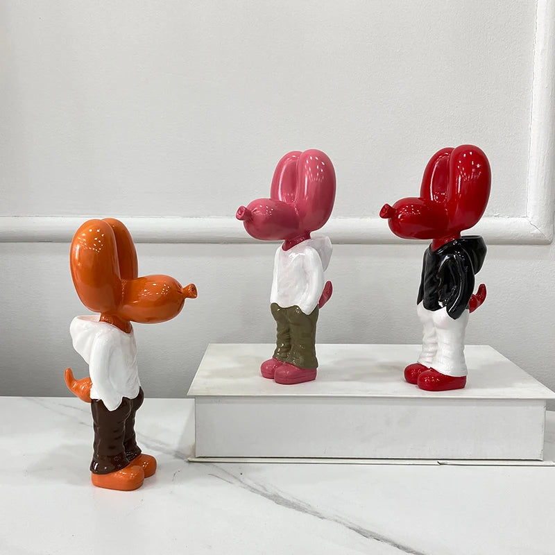 Pocket Balloon Dog Figure