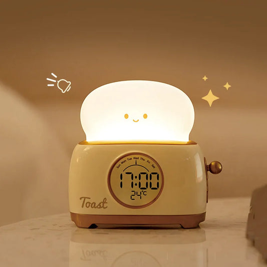 Kid Alarm Clock LED Night