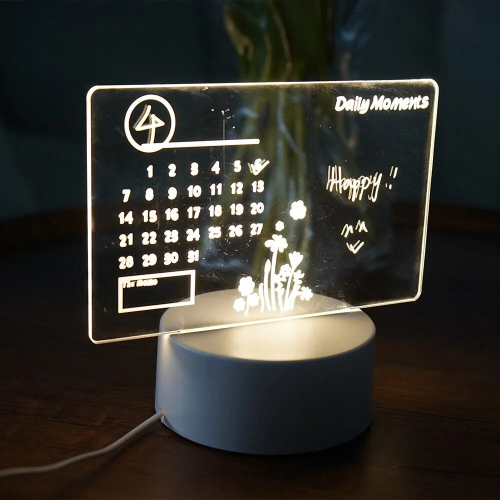 LED Note Board Night Light