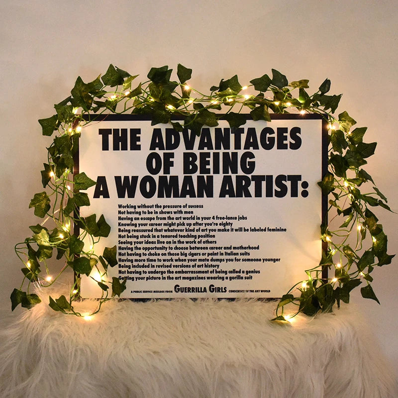 2/5/10M Silk Leaves Fake Creeper Green Leaf Ivy Vine LED String Lights