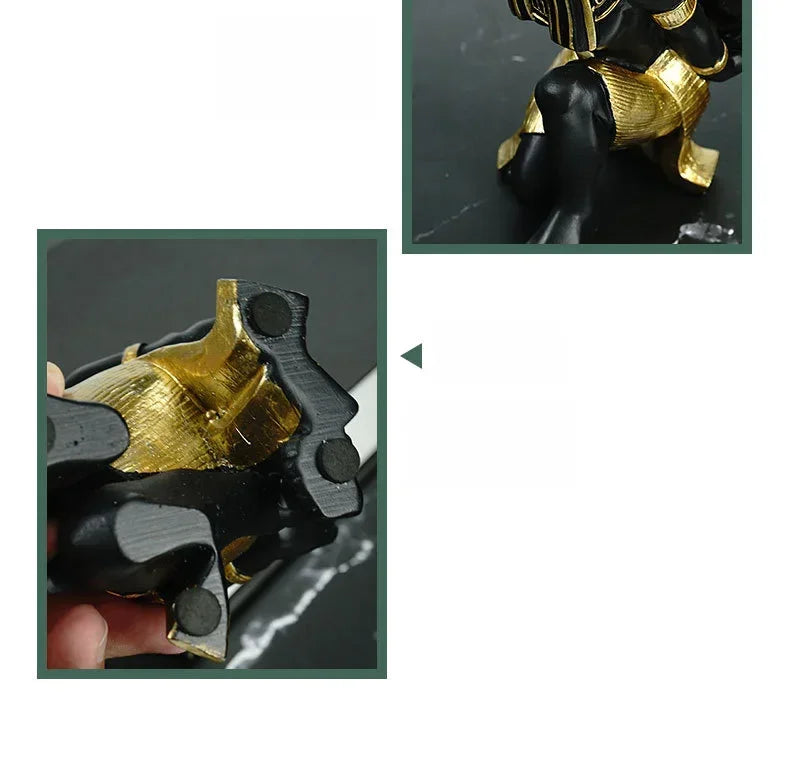 Resin Egypt Anubis God Controller Holder