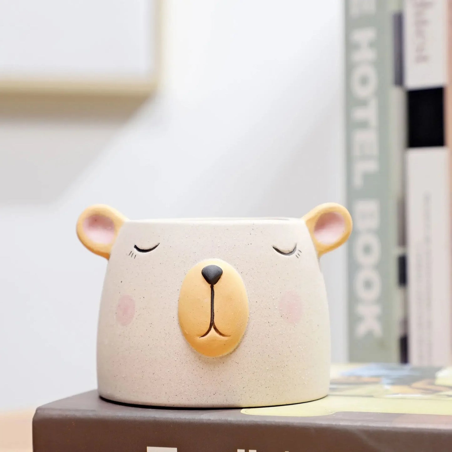 1Pcs Nordic Style Ceramic Animal Flower Pot