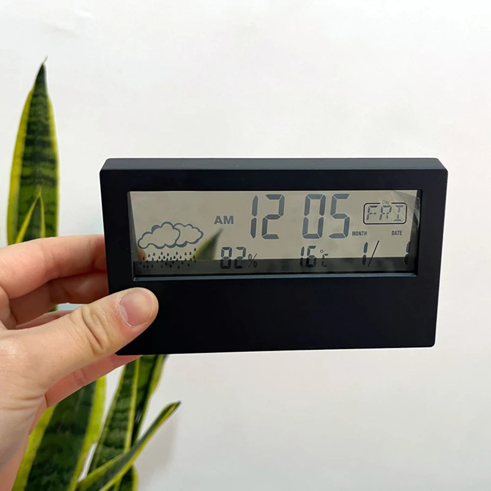 Thermo Hygrometer Clock