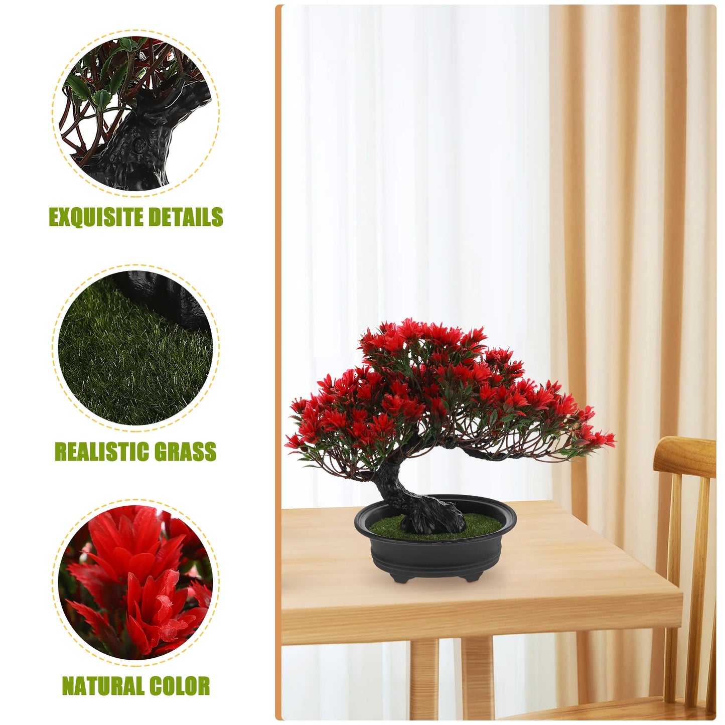 Artificial Plant Potted Bonsai