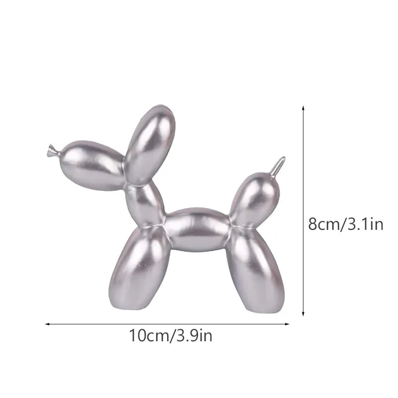 Nordic Balloon Dog Figurines for Interior