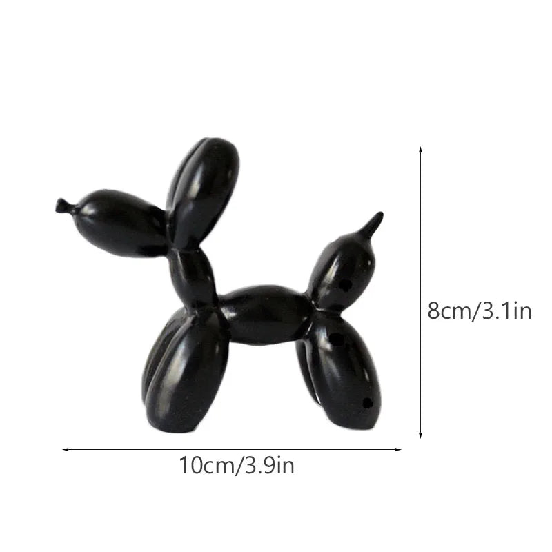 Nordic Balloon Dog Figurines for Interior