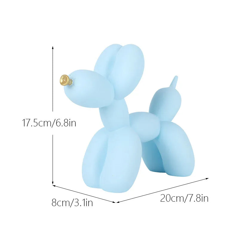 Nordic Balloon Dog Figurines for Interior