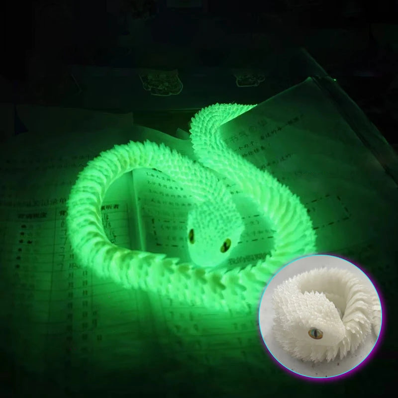 3D Printed Snake Movable