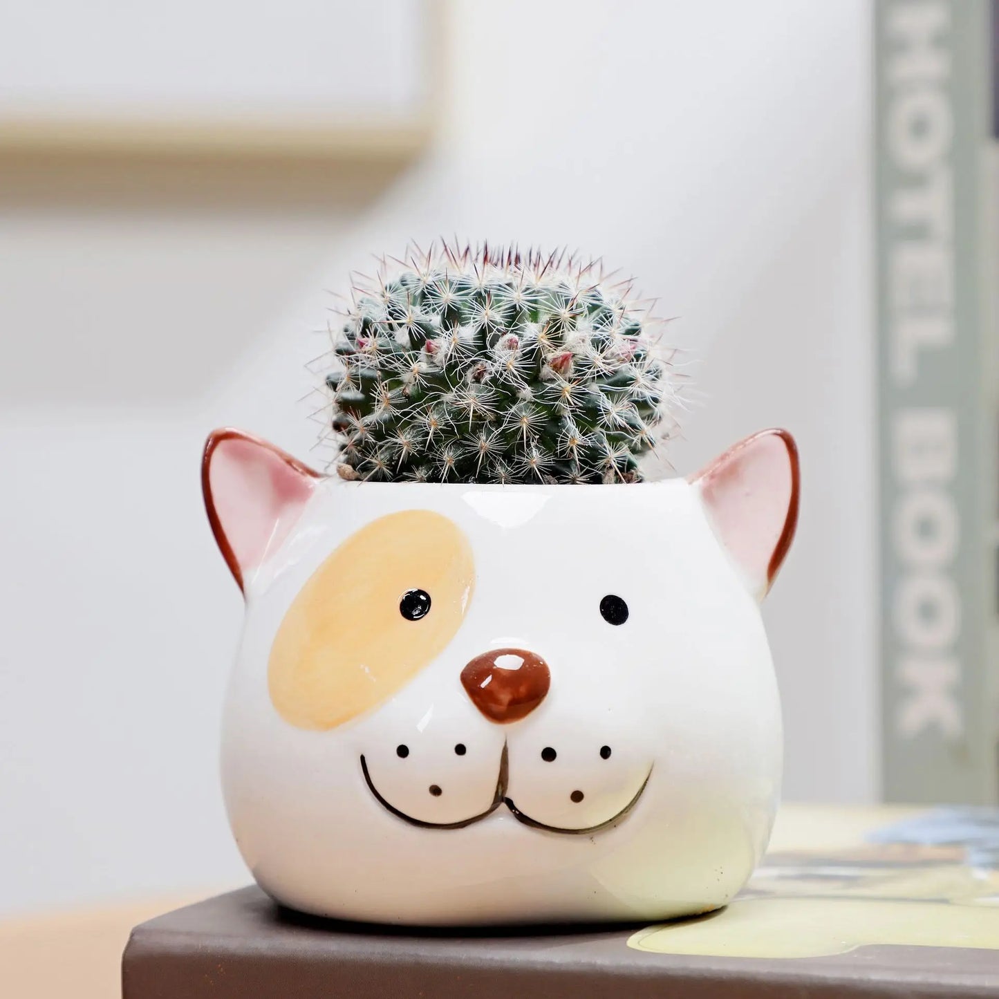 1Pcs Nordic Style Ceramic Animal Flower Pot