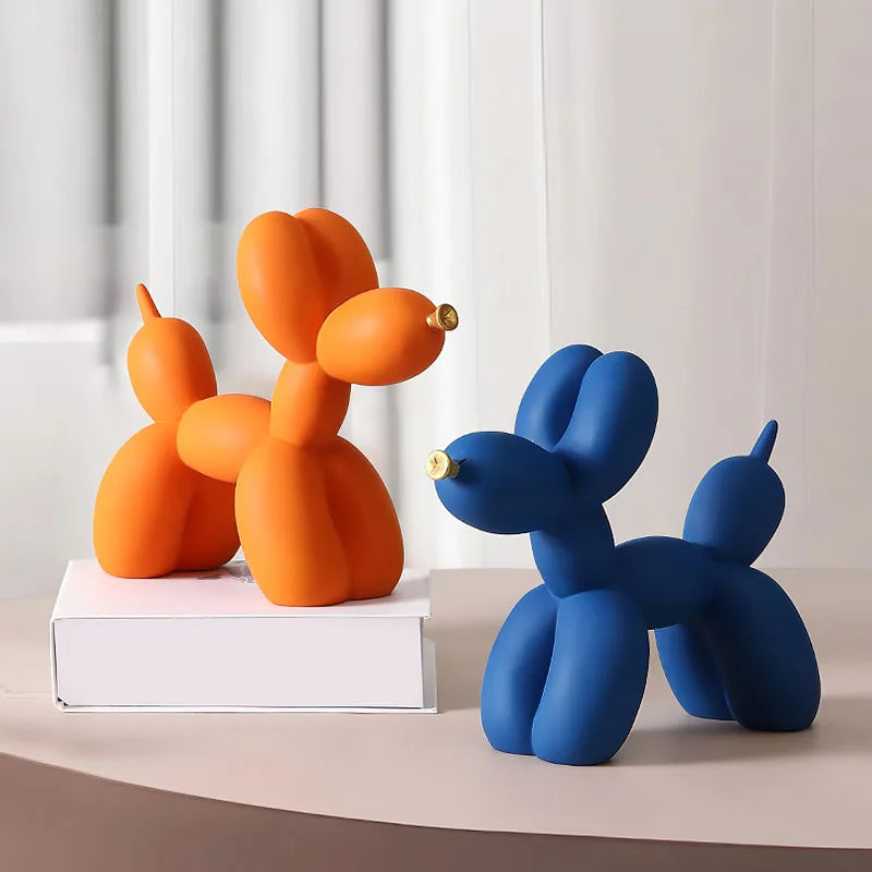 Nordic Balloon Dog Figurines for Interior