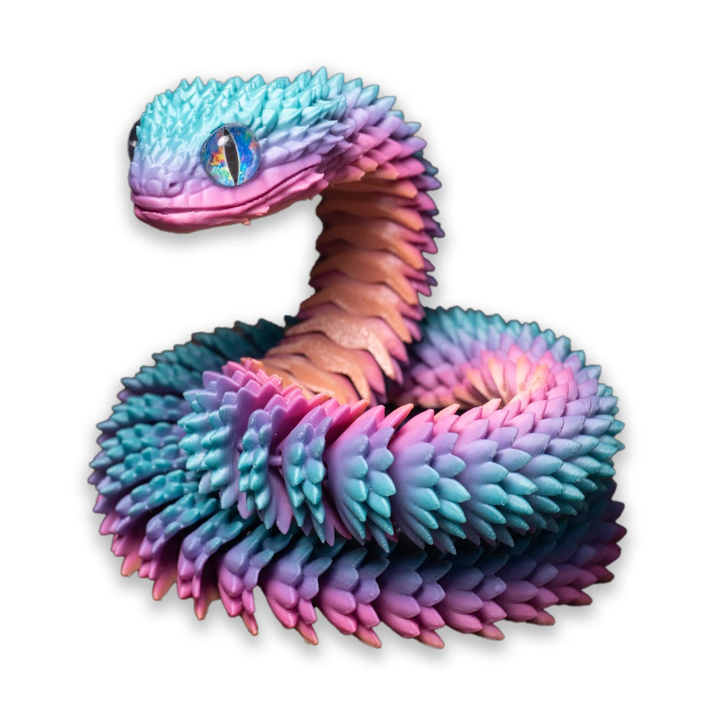 3D Printed Snake Movable