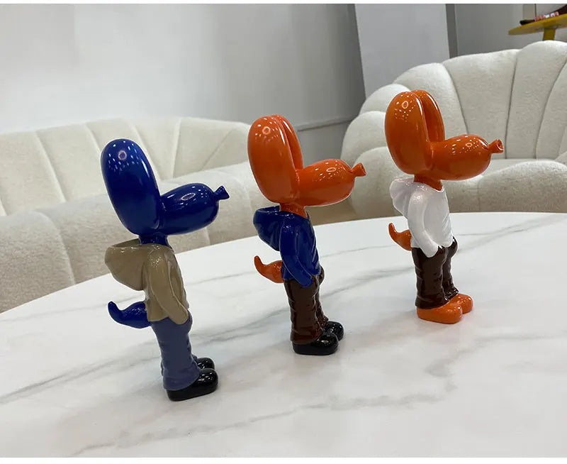 Pocket Balloon Dog Figure