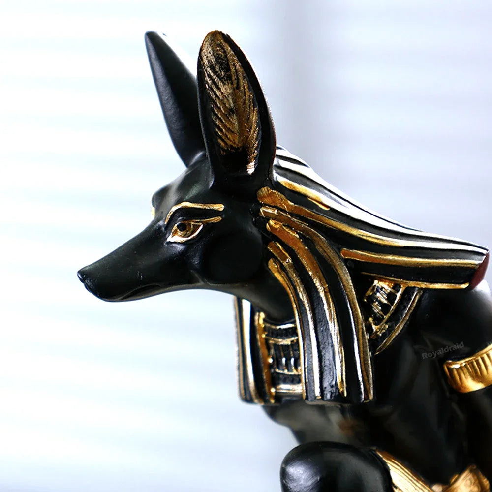 Resin Egypt Anubis God Controller Holder