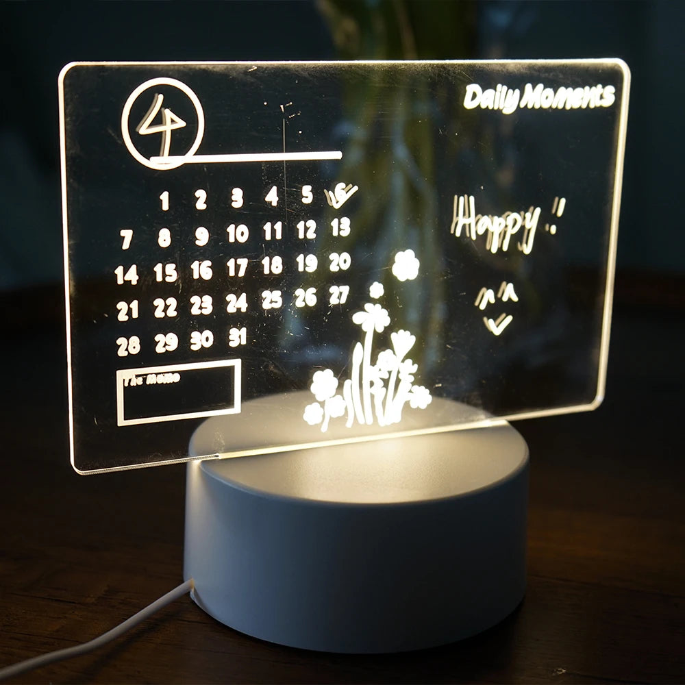 LED Note Board Night Light