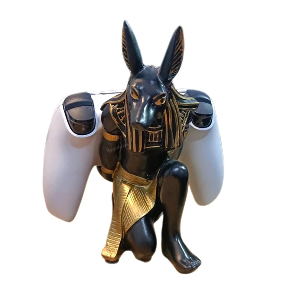 Resin Egypt Anubis God Controller Holder