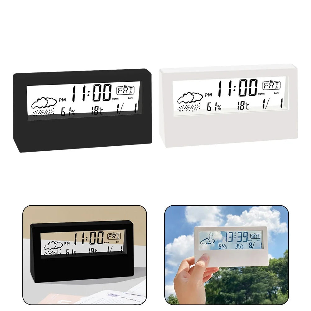 Thermo Hygrometer Clock