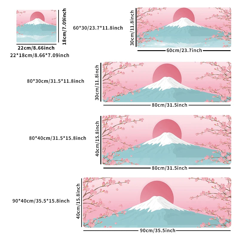 Japanese Large mouse pad