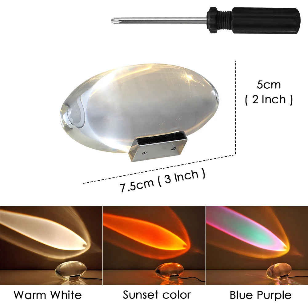 Table Lamp Led Crystal Eye Of The Sky