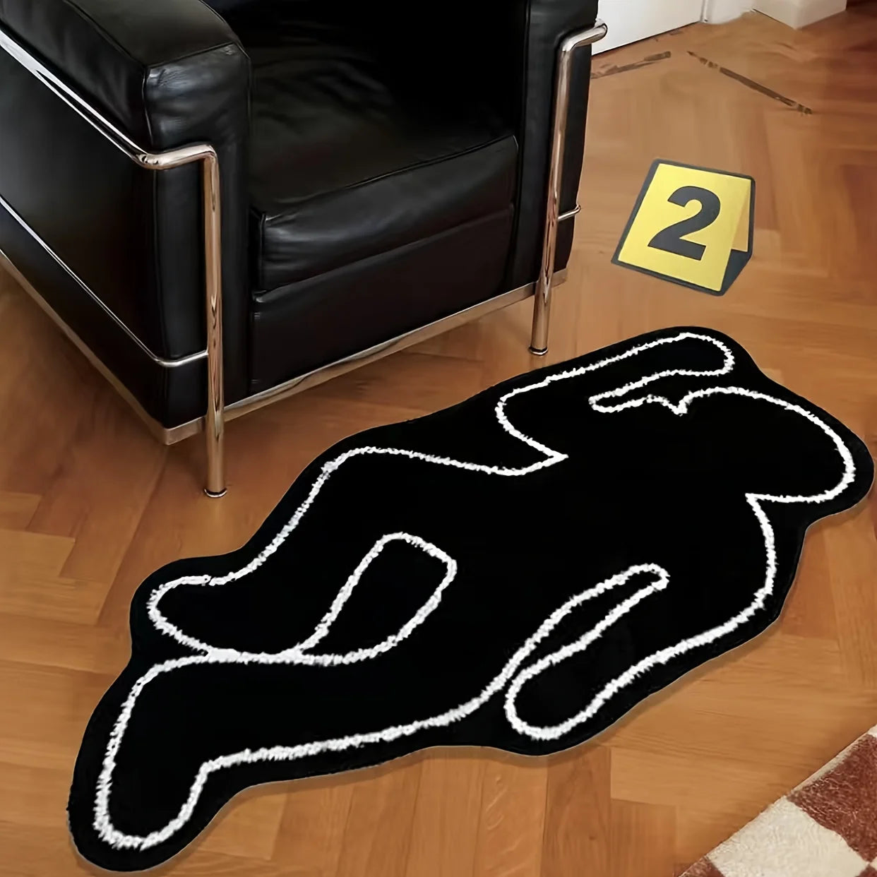 Non-Slip Creative Humanoid Rug