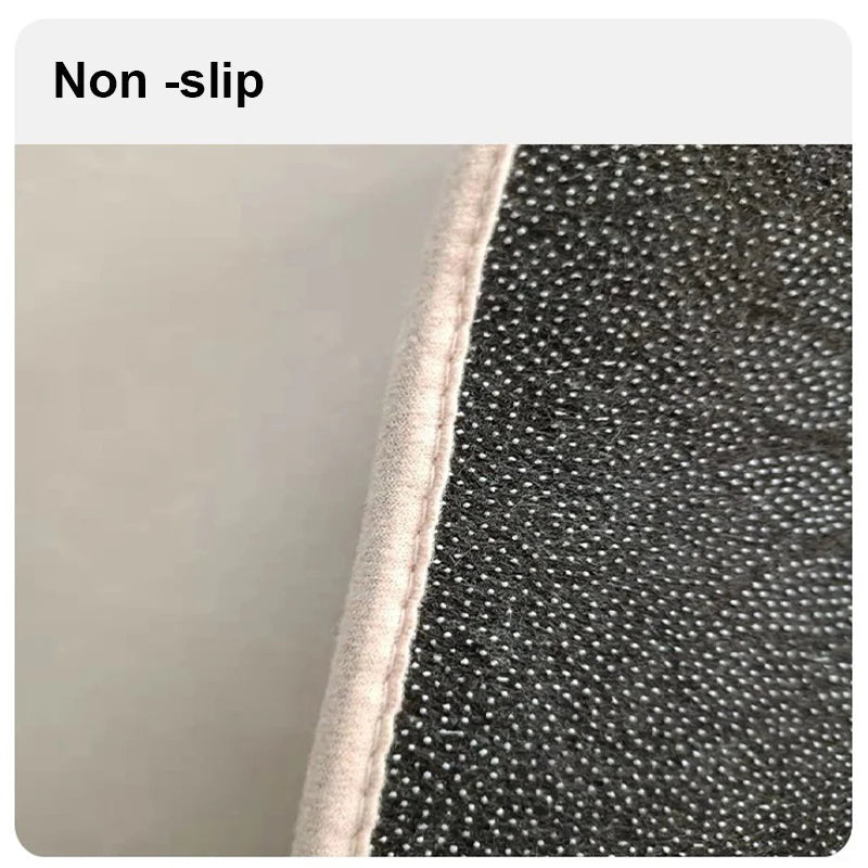 Anti-Slip Bedroom Bedside Mat Lovely Cat Carpet