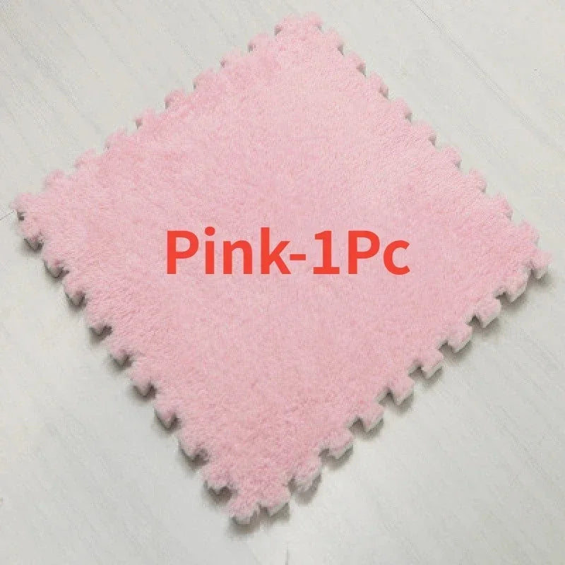 30x30cm Plush Puzzle Foam Floor Mat
