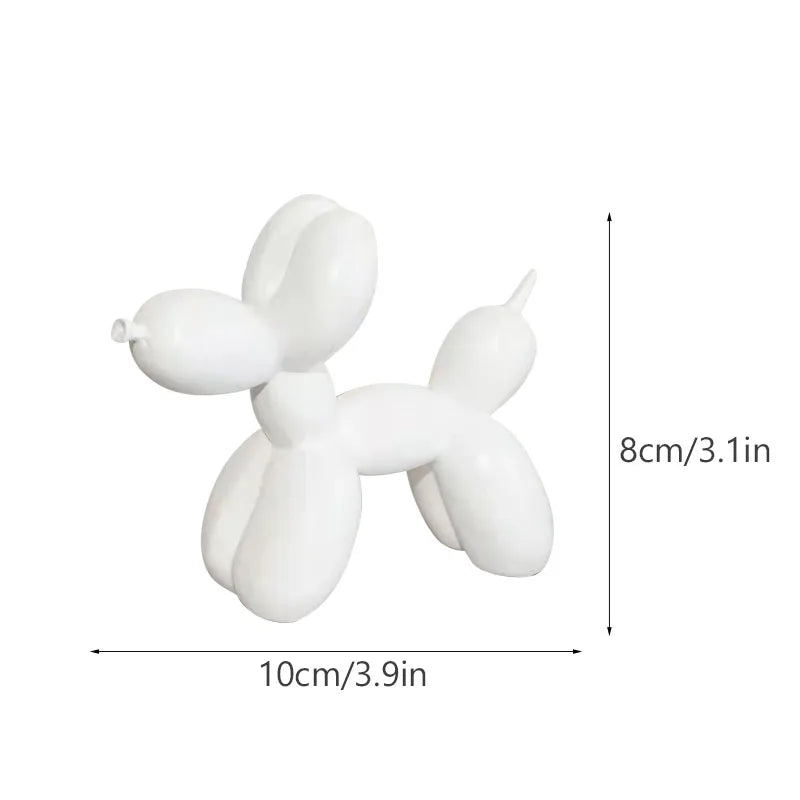 Nordic Balloon Dog Figurines for Interior