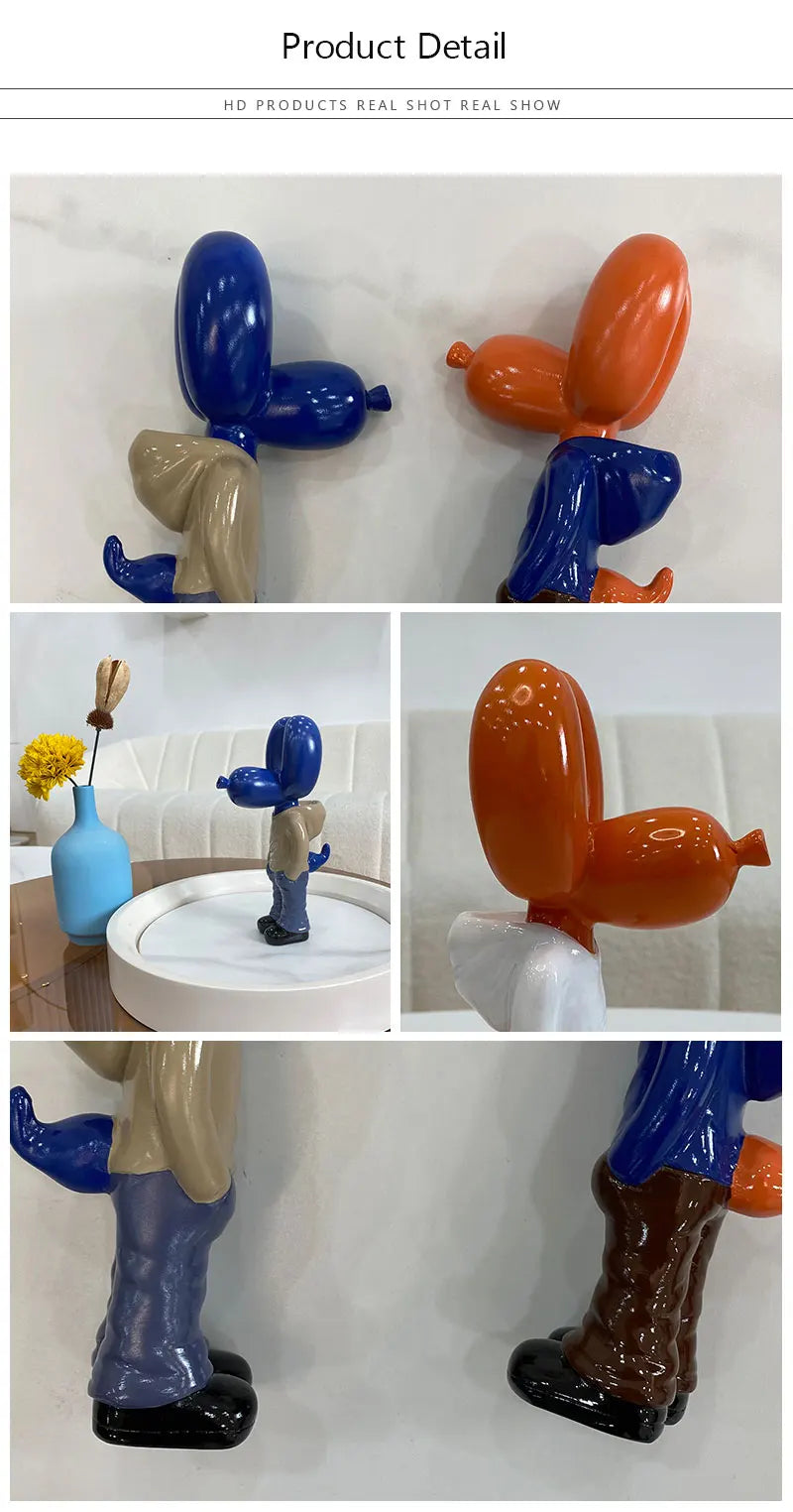 Pocket Balloon Dog Figure