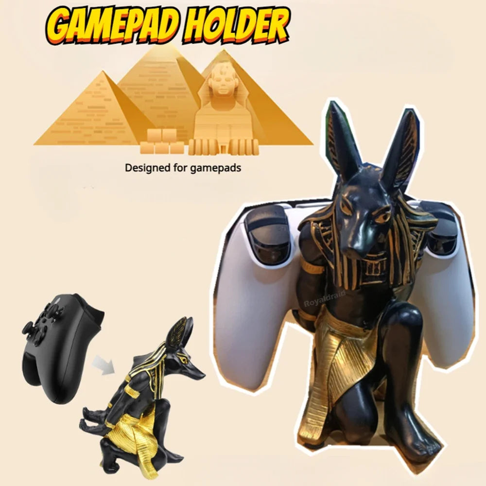 Resin Egypt Anubis God Controller Holder
