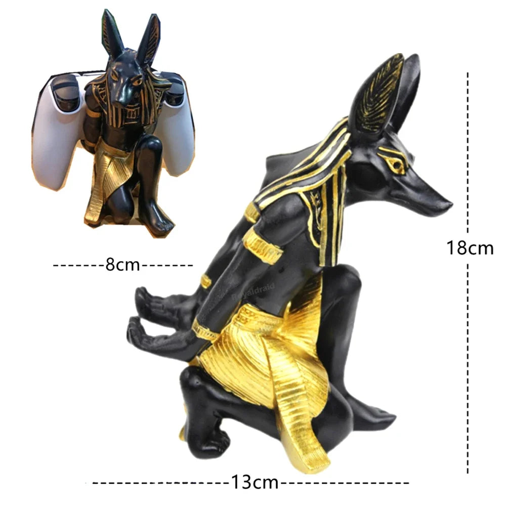 Resin Egypt Anubis God Controller Holder