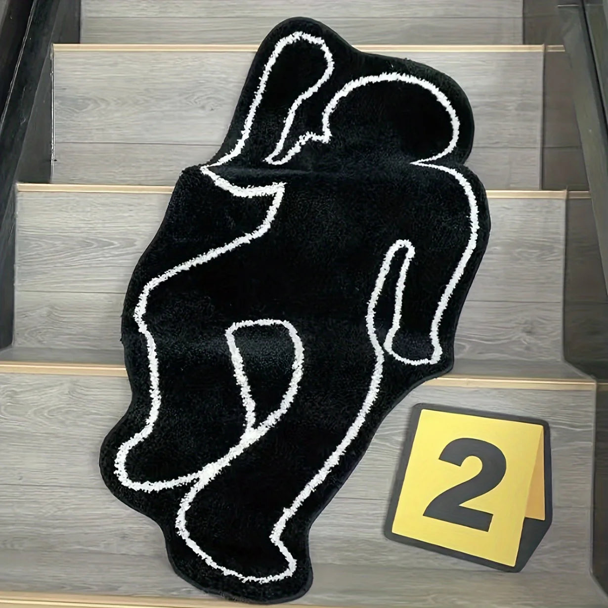 Non-Slip Creative Humanoid Rug