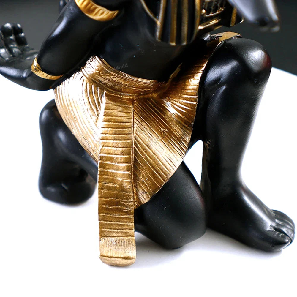 Resin Egypt Anubis God Controller Holder