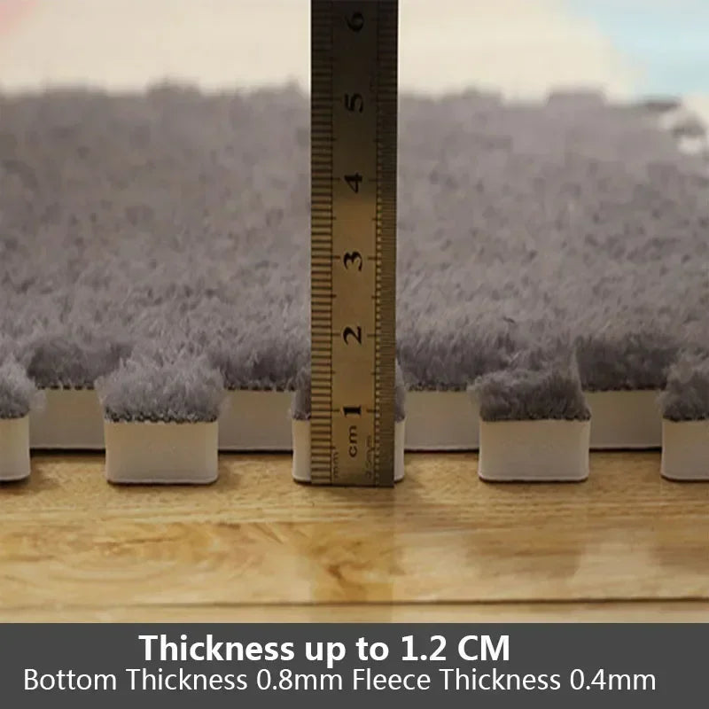 30x30cm Plush Puzzle Foam Floor Mat