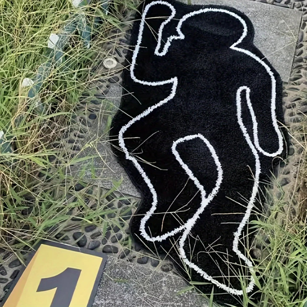 Non-Slip Creative Humanoid Rug