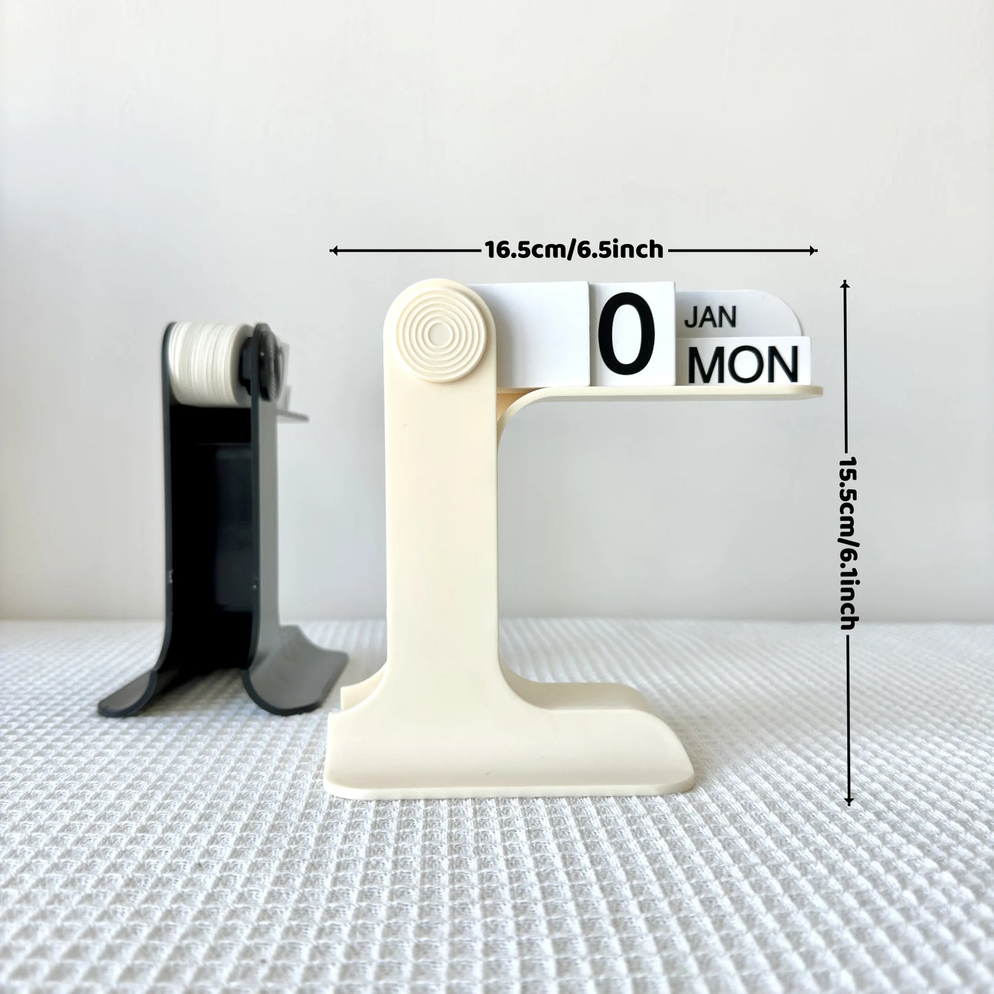 Minimalist Style Plastic Creative Perpetual Calendar