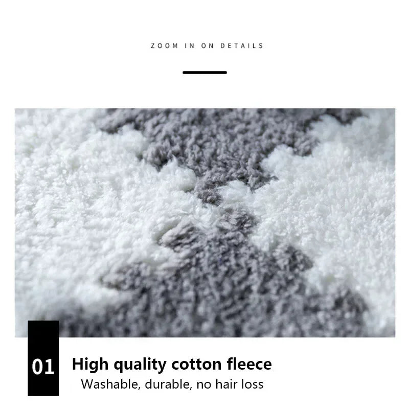 30x30cm Plush Puzzle Foam Floor Mat