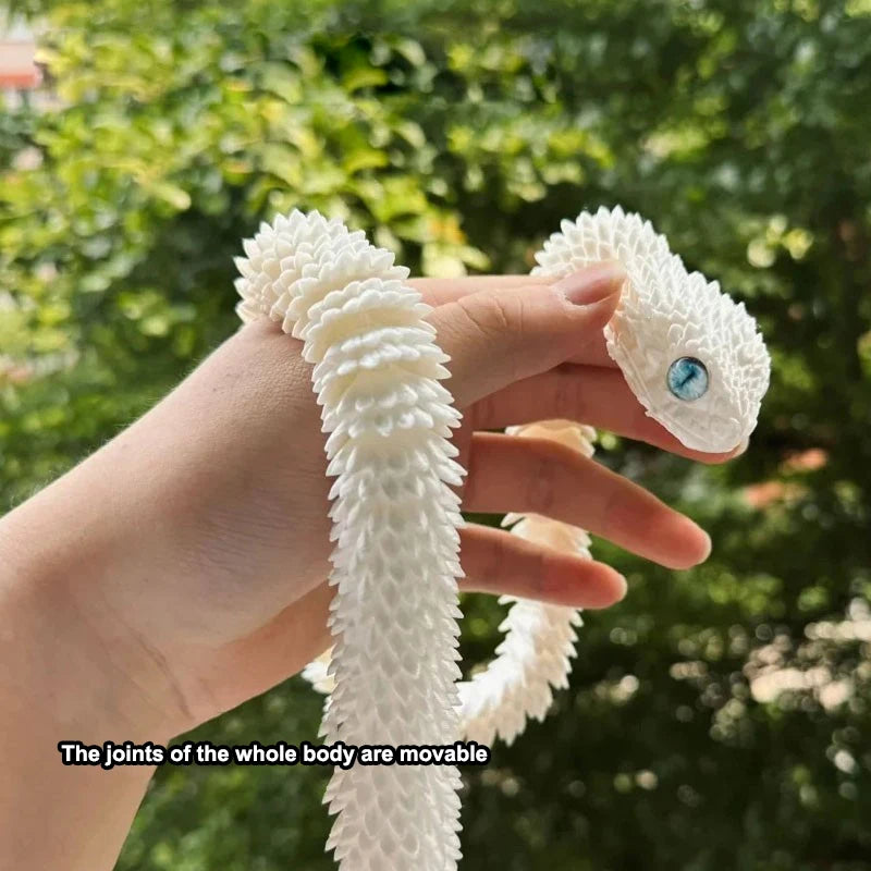 3D Printed Snake Movable