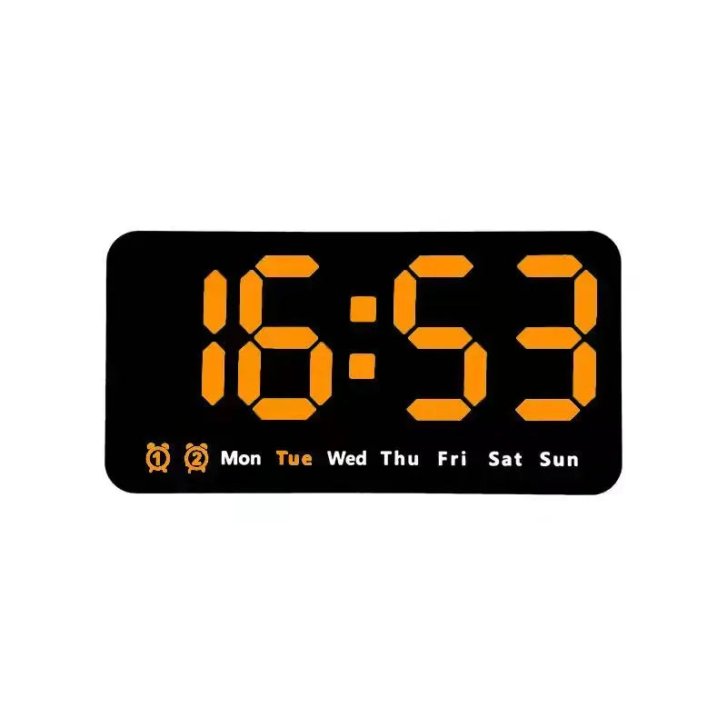 Voice Control Large Digital Wall Clock
