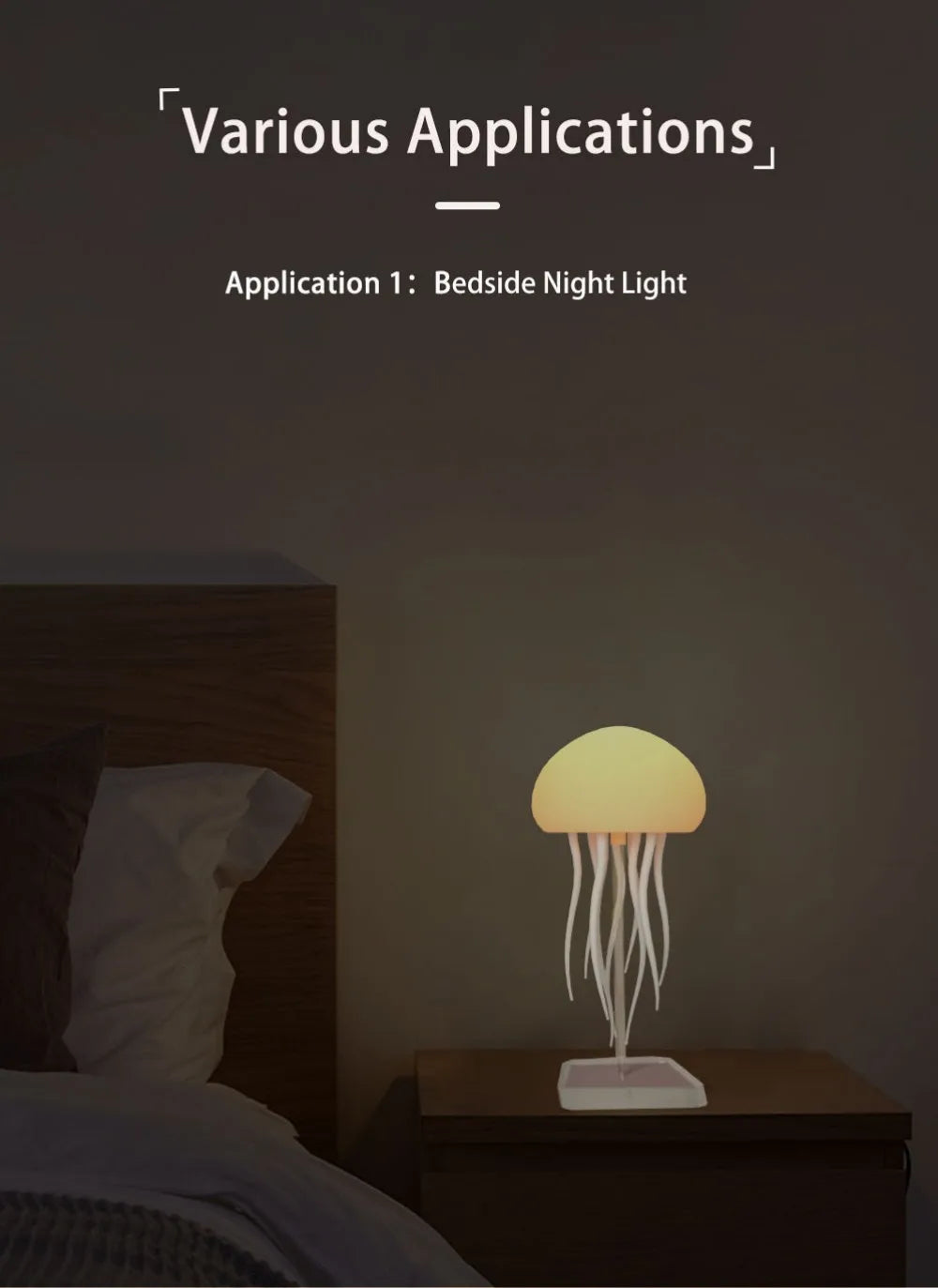 Levitation Jellyfish LED Lamp