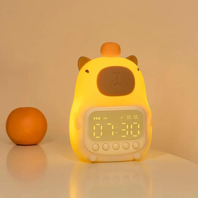 Capybara Clock
