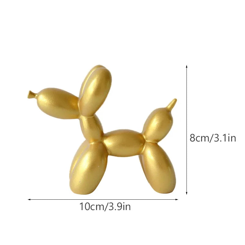 Nordic Balloon Dog Figurines for Interior