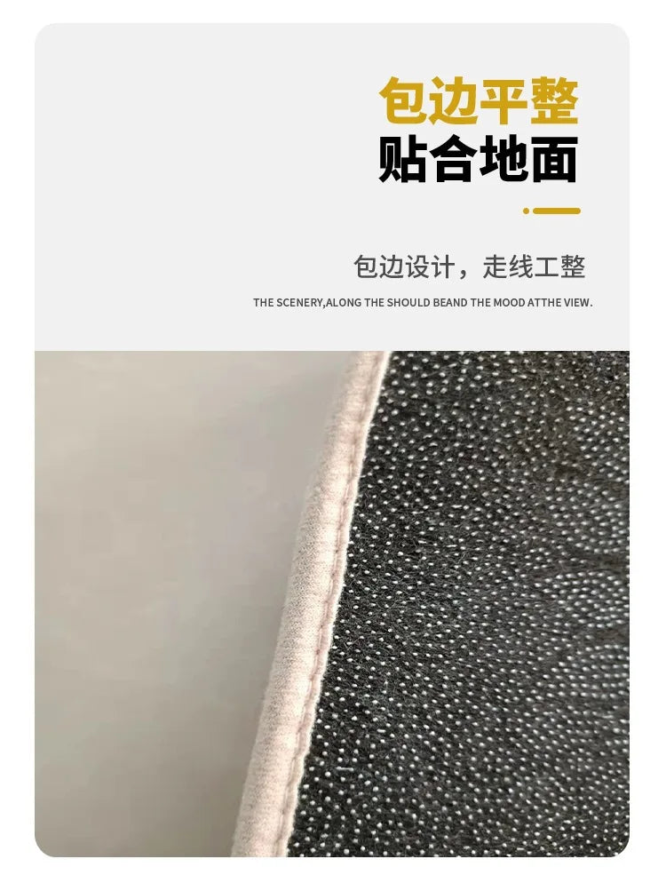 Anti-Slip Bedroom Bedside Mat Lovely Cat Carpet