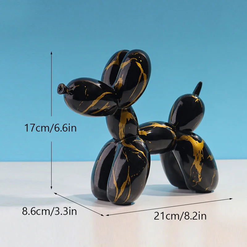 Nordic Balloon Dog Figurines for Interior