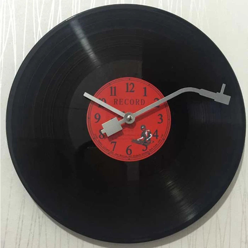 Clock Vinyl Record