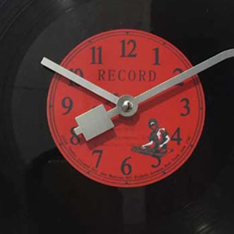 Clock Vinyl Record