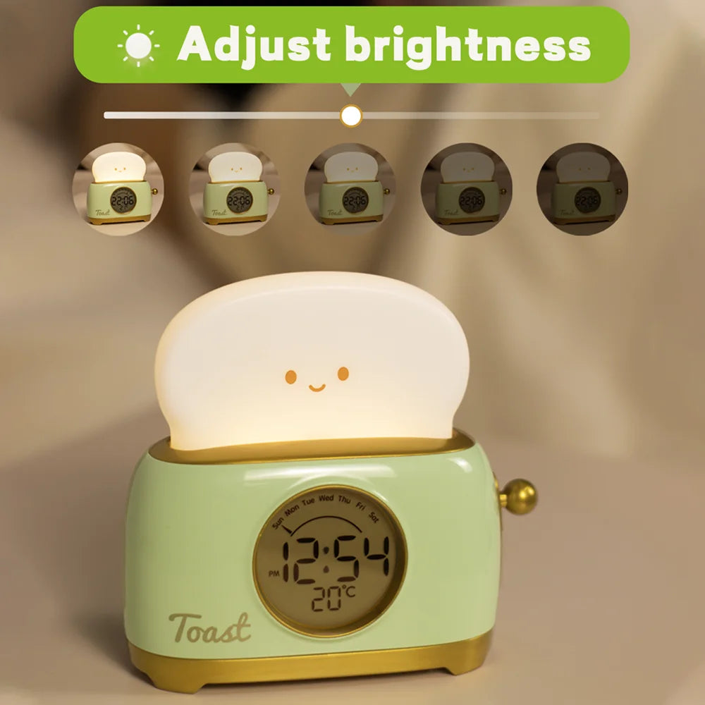 Kid Alarm Clock LED Night
