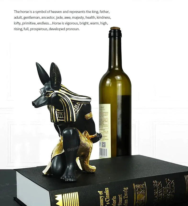 Resin Egypt Anubis God Controller Holder