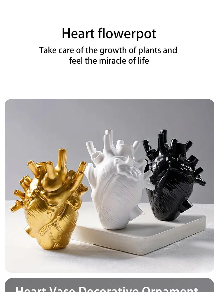 Heart Vase Personalised Sculpture