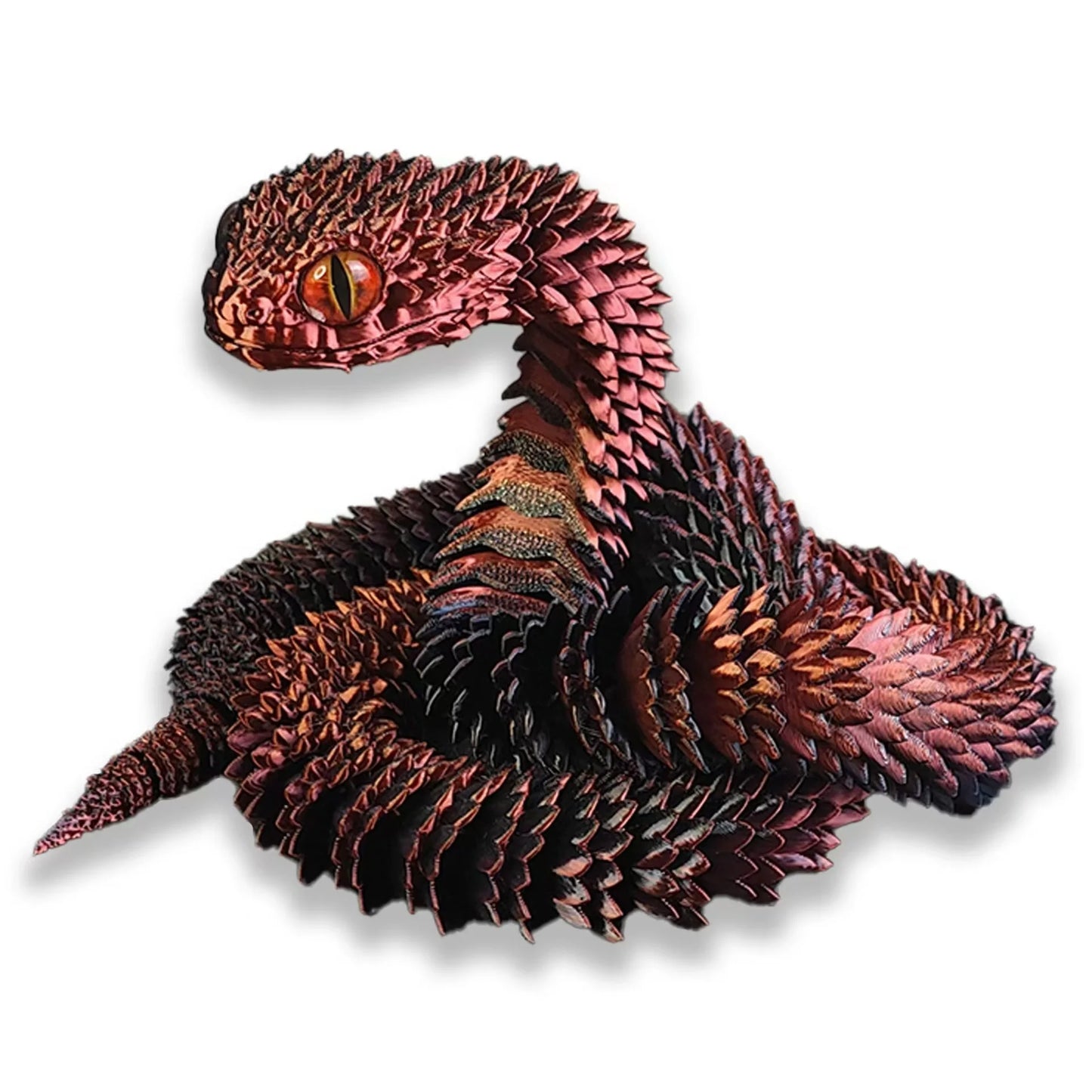 3D Printed Snake Movable